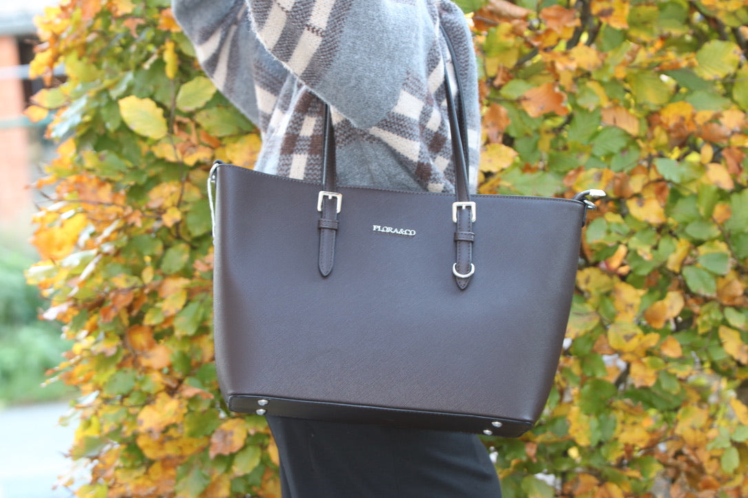 Flora & Co Grote Handtas Zwart