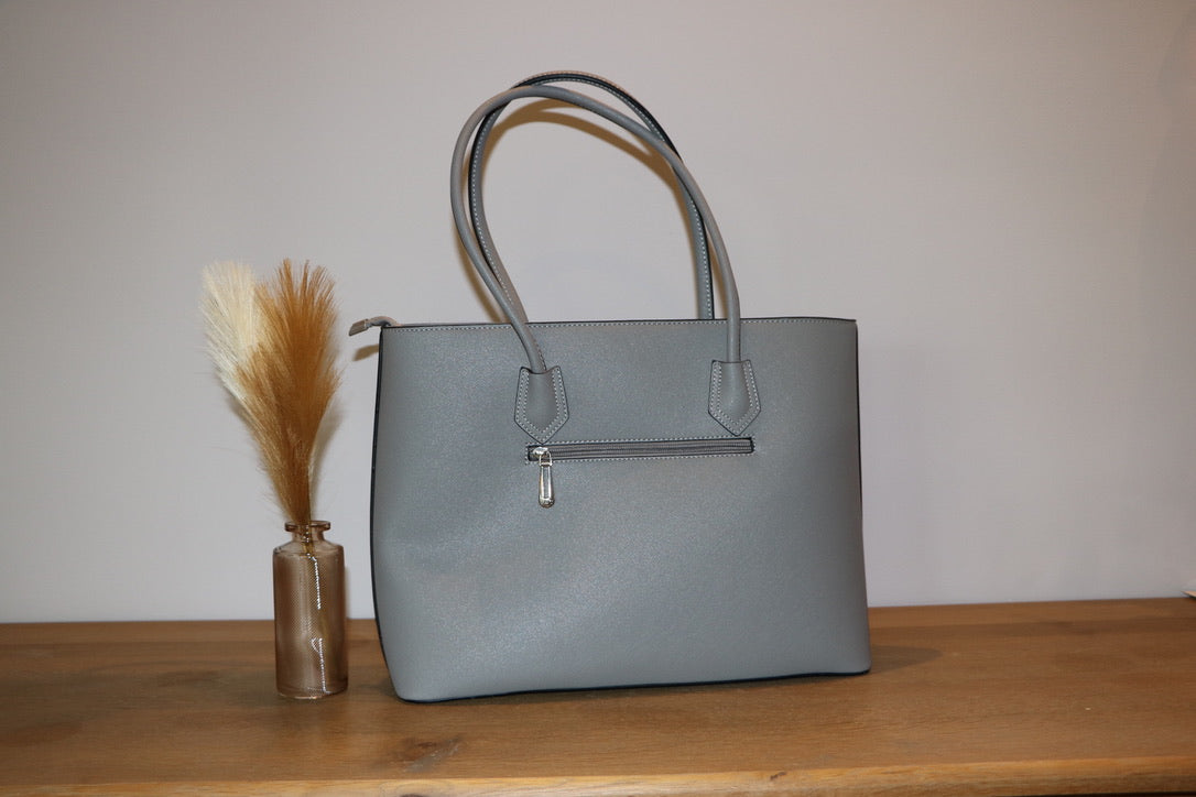 Flora & Co Grote Handtas Taupe