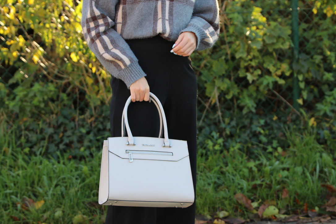 Flora & Co Handtas Gebroken Wit