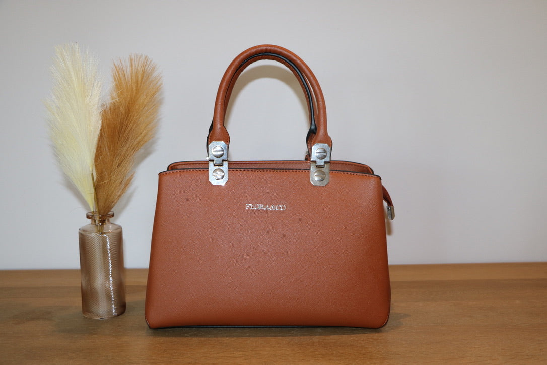 Flora & Co Kleine Handtas Camel